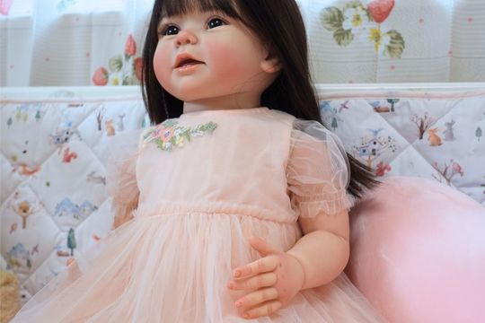ボニーちゃん系 トドラー フルボディ リボーンドール　女の子 No.983 トドラーリボーンドール”ボニーちゃん” - 天使のリボーン