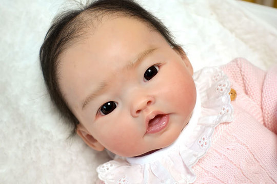 No.982 リボーンベビードール”ピンたん” - 天使のリボーンドール