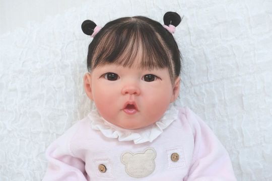 No.1002 リボーンドール黒髪ロブスタイルの”リリングちゃん”♡ - 天使