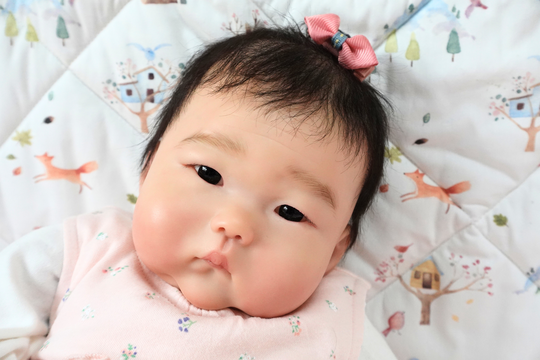 No.1003 リボーンベビードール”いやし顔のアミちゃん” - 天使の