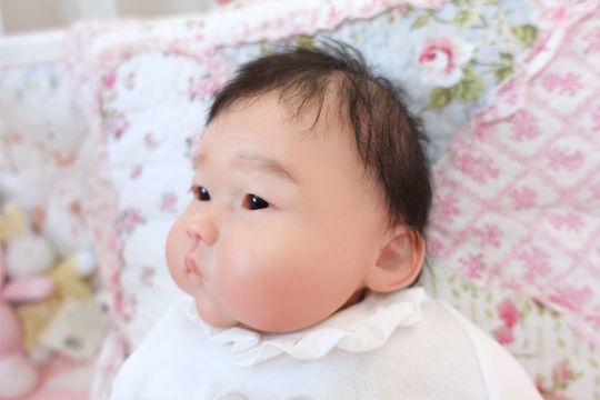 No.1003 リボーンベビードール”いやし顔のアミちゃん” - 天使の