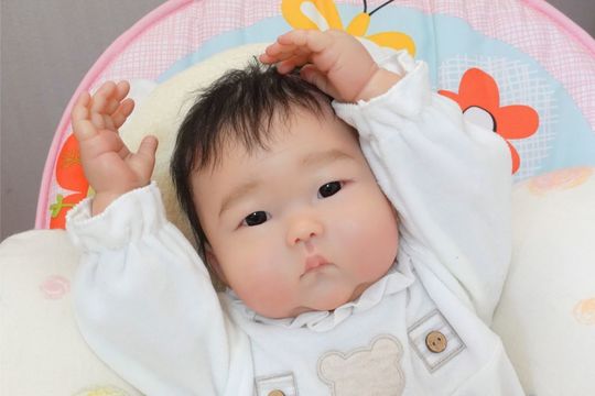 No.1003 リボーンベビードール”いやし顔のアミちゃん” - 天使の