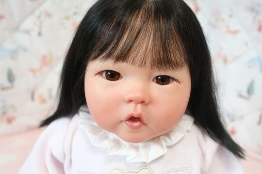 No.1002 リボーンドール黒髪ロブスタイルの”リリングちゃん”♡ - 天使
