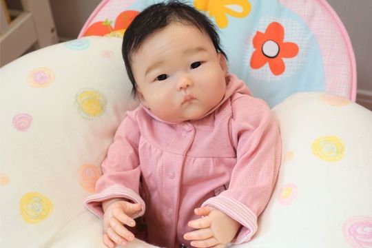 No.1003 リボーンベビードール”いやし顔のアミちゃん” - 天使の