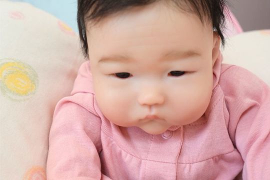 No.1003 リボーンベビードール”いやし顔のアミちゃん” - 天使の