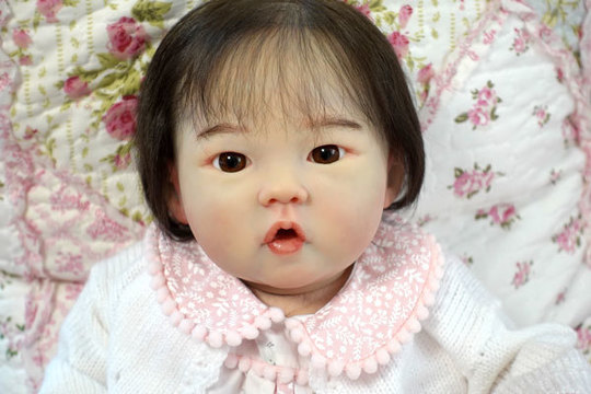 天使ちゃん☆☆フルビニール　リペイント　リボーンドール ♡天使ちゃん♡ フルビニール リペイント リボーンドール