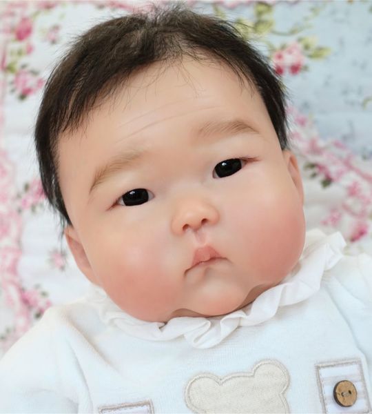 No.1003 リボーンベビードール”いやし顔のアミちゃん” - 天使の