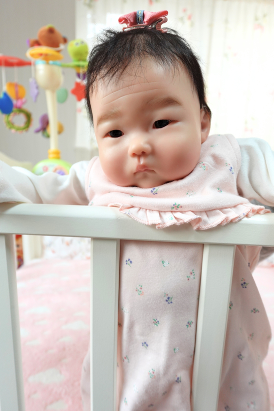 No.1003 リボーンベビードール”いやし顔のアミちゃん” - 天使の