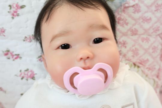 No.1003 リボーンベビードール”いやし顔のアミちゃん” - 天使の